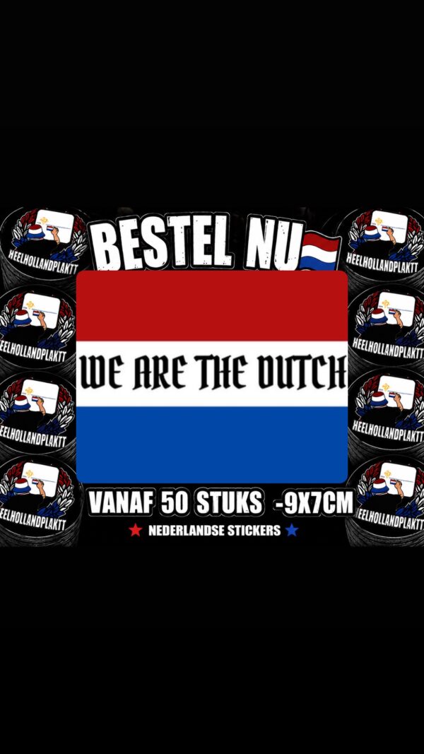 ea7e8f8f-c640-4bec-9c3d-5b55b3b65079 We are the Dutch sticker