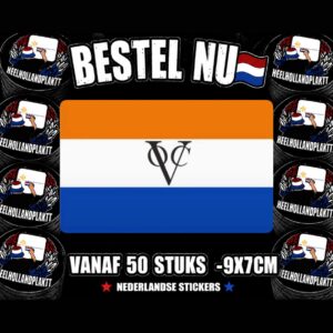 VOC sticker 9x7cm