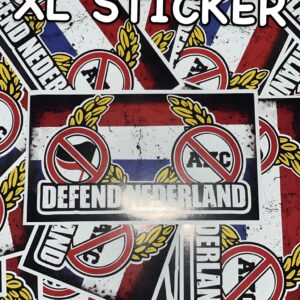 04187666-b9cb-47fe-97a2-c4d53b551a6e DEFEND NEDERLAND XL STICKERS