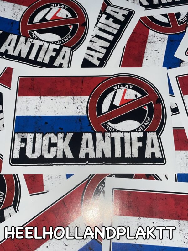 FUCK ANTIFA STICKER