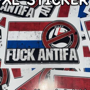 8a076197-f0a9-401c-b410-5d5592f4941b-2 FUCK ANTIFA XL STICKERS