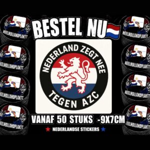 Nederland zegt nee sticker🇳🇱