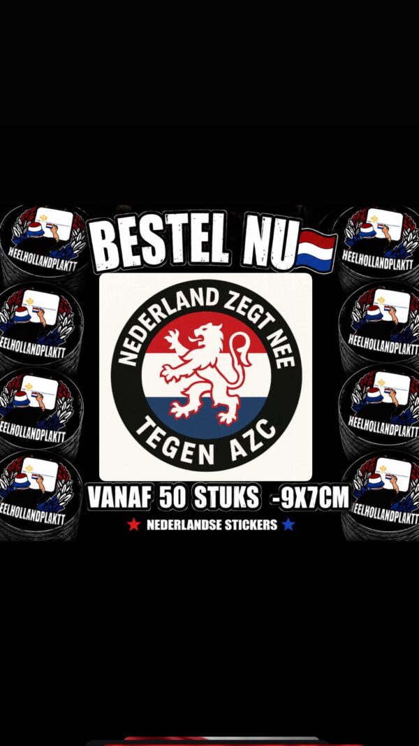 Nederland zegt nee sticker🇳🇱